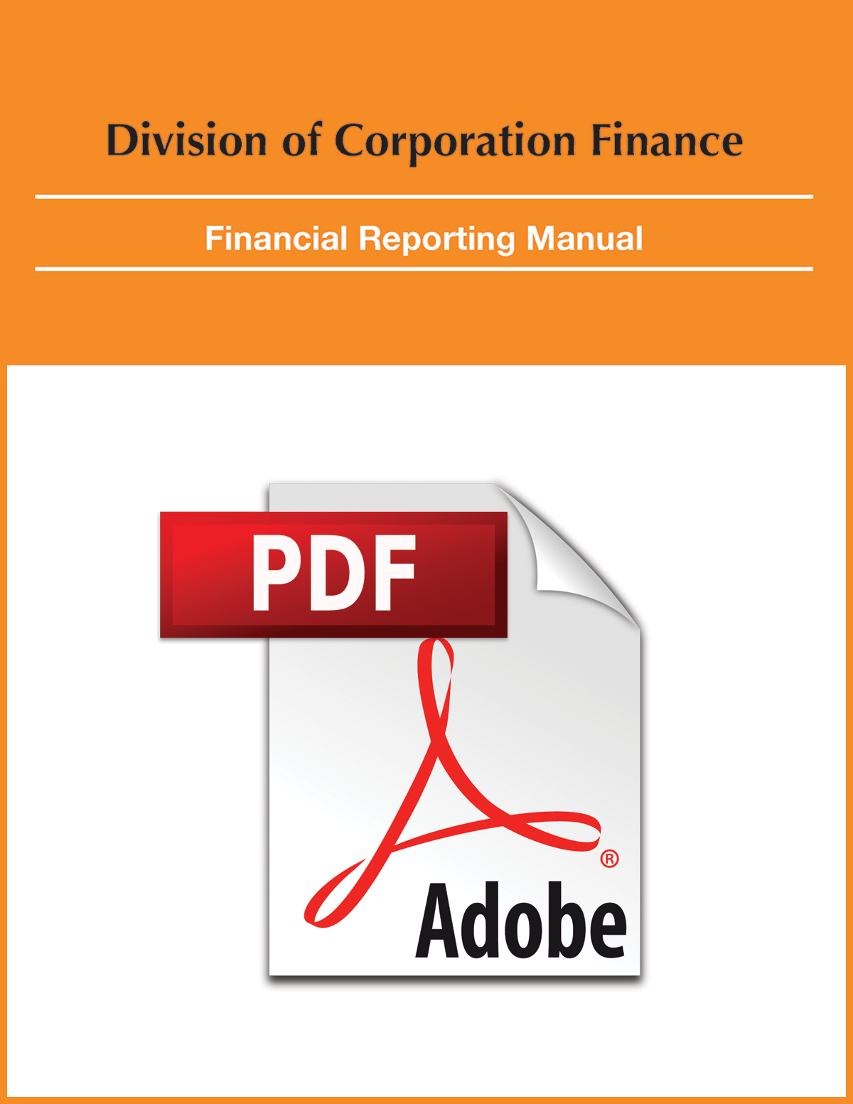 Financial Reporting Manual (PDF)